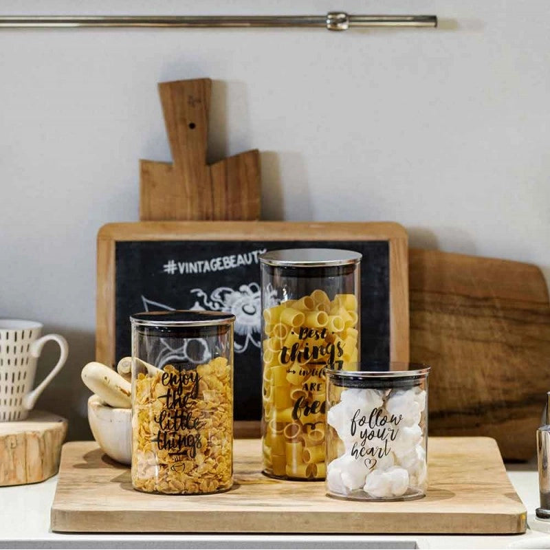 Tognana Glass Jar Small/Medium/Large - Dolce Casa Industrial - Cookette