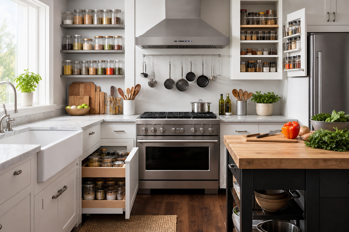 How to Organize Your Kitchen for Maximum Cooking Efficiency