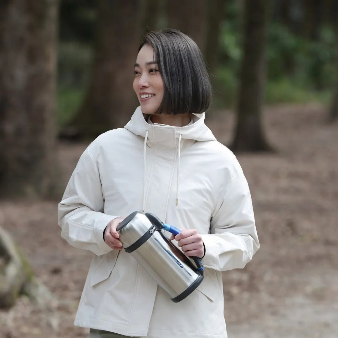 Zojirushi Stainless Steel Vacuum Insulated Bottle with Cup, SFCC - 1.3L/1.5L/1.8L/2.0L - Cookette