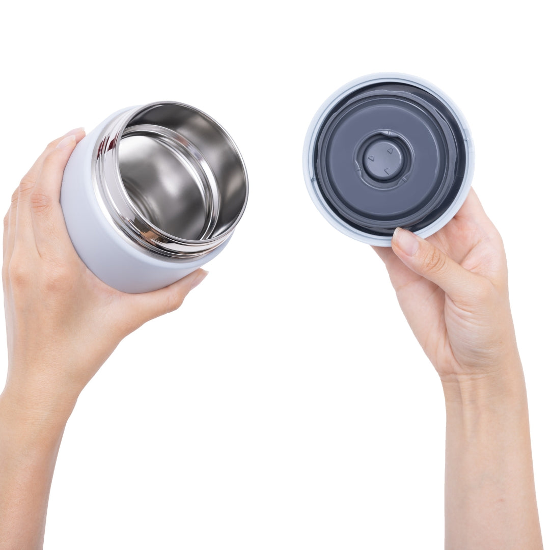 Zojirushi Stainless Steel Vacuum Insulated Food Jar, SW-KA 0.3L/0.4L/0.52L/0.75L - Cookette