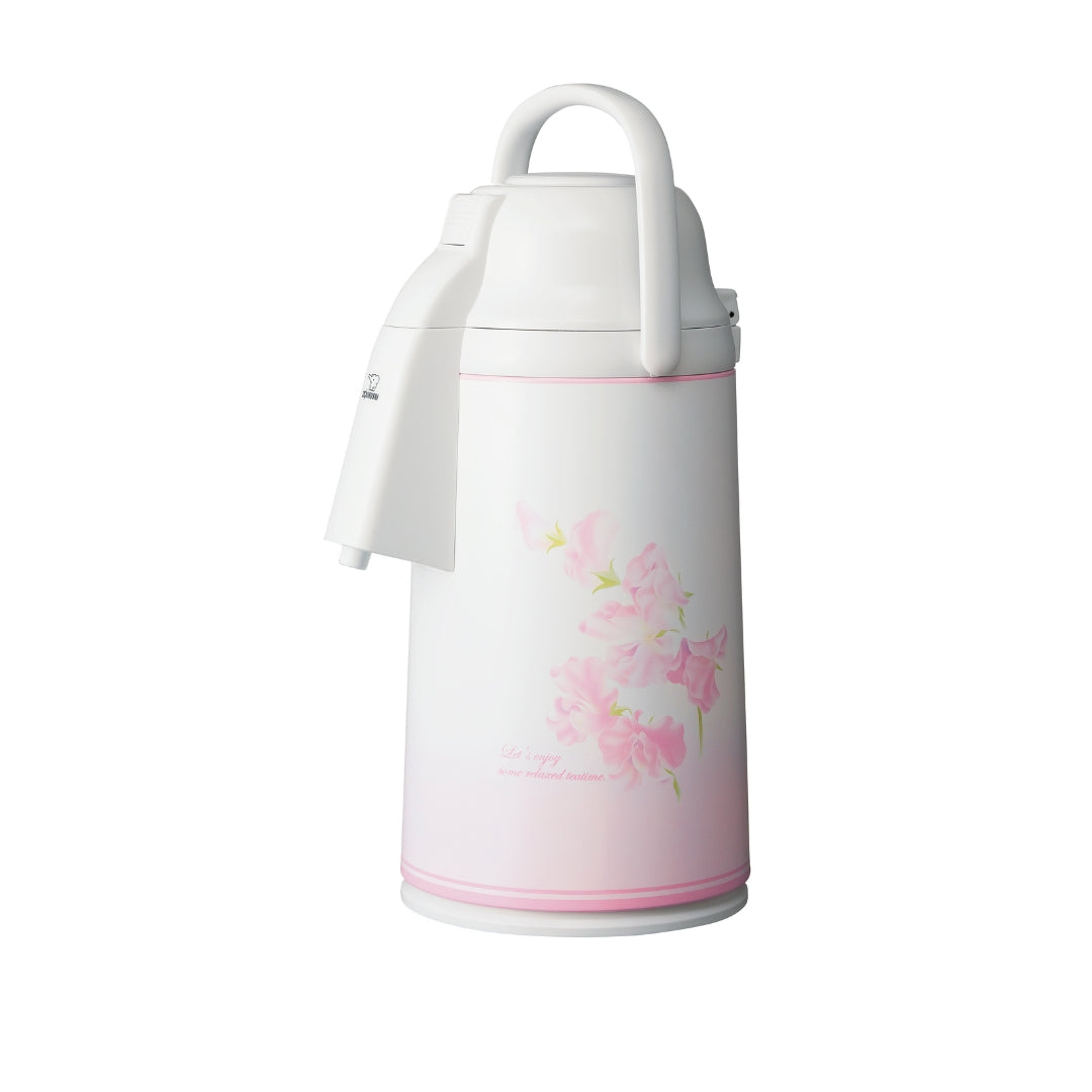 Zojirushi Insulated Glass Lined Beverage Dispenser Air Pot, VRKE - 2.2L/2.5L/3.0L - Cookette