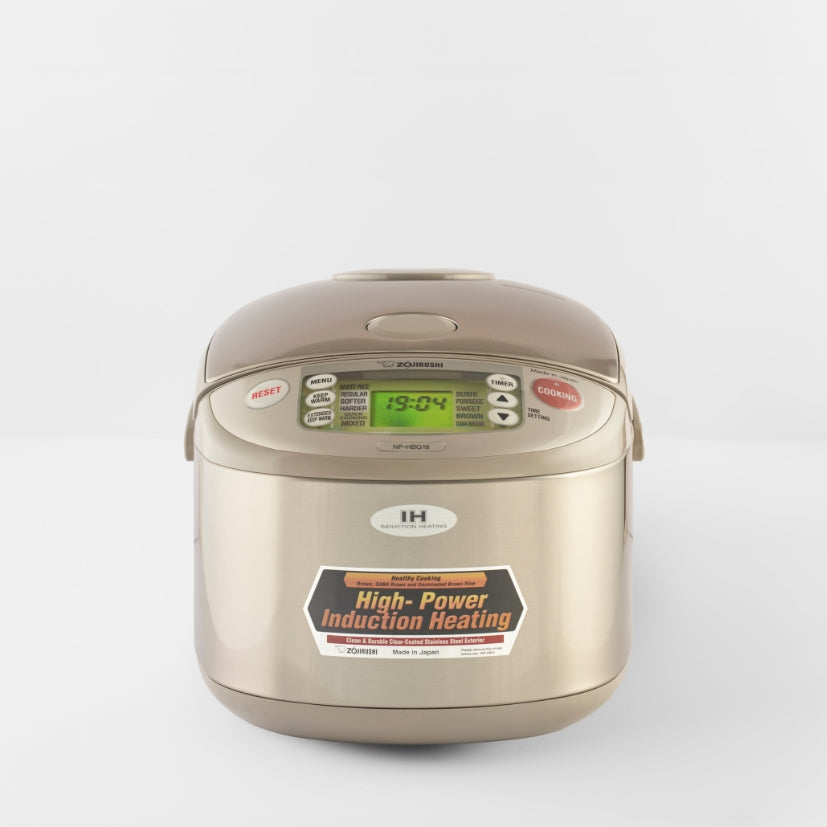 Zojirushi NP-HBQ10/18 Induction Heating Rice Cooker – Precise Cooking, Non-Stick Inner Pan, Japanese Quality