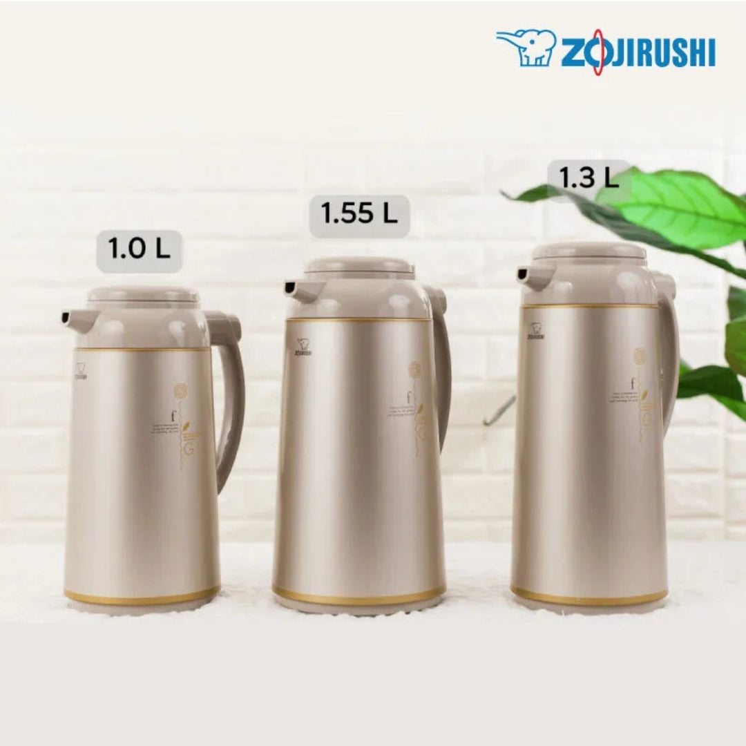 قارورة حرارية مبطنة بالزجاج المعزول من Zojirushi، AFFB - 1.0 لتر/1.3 لتر/1.6 لتر/1.9 لتر