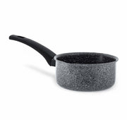 Rossetti Elementi Natura 16cm Milkpan with stone-effect interior.