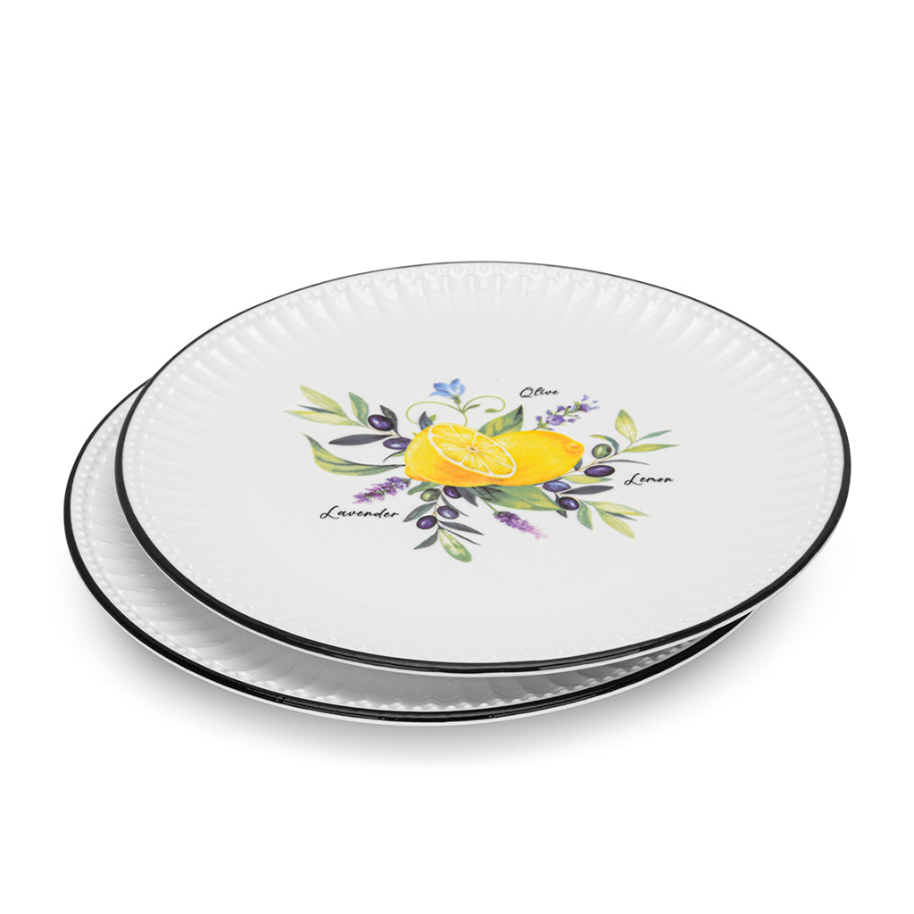 Fissman Set of 2 plates PROVENCE 21 cm (porcelain)