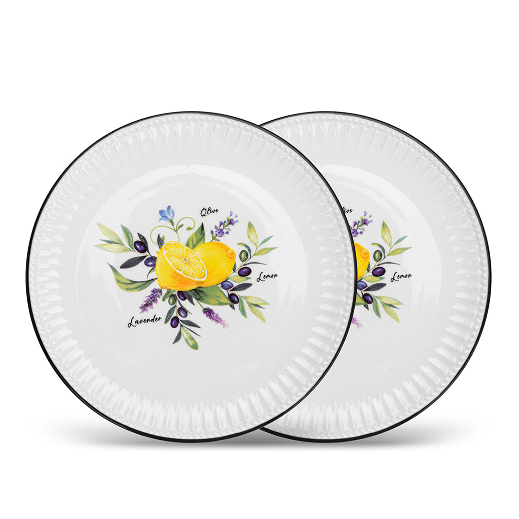 Fissman Set of 2 plates PROVENCE 21 cm (porcelain)