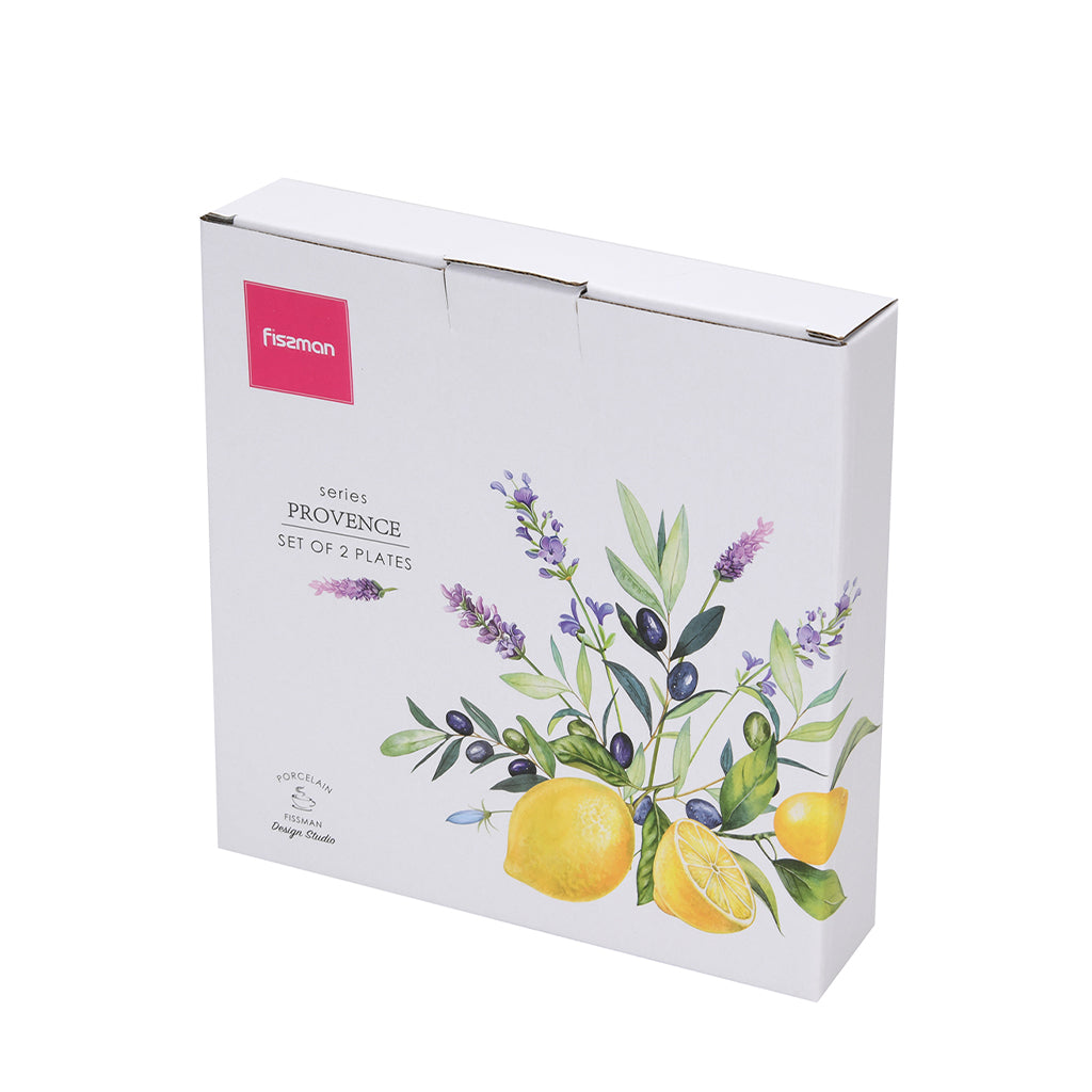 Fissman Set of 2 plates PROVENCE 21 cm (porcelain)