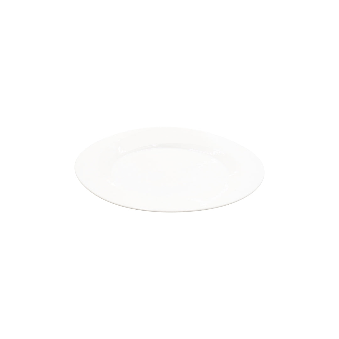 AJ Porcelain 10/12/14/15.25/17.25 Inches Oval Plate - Premium Quality Ceramic Whiteware for Serving Large Meals, Family-Style Dishes & Appetizers