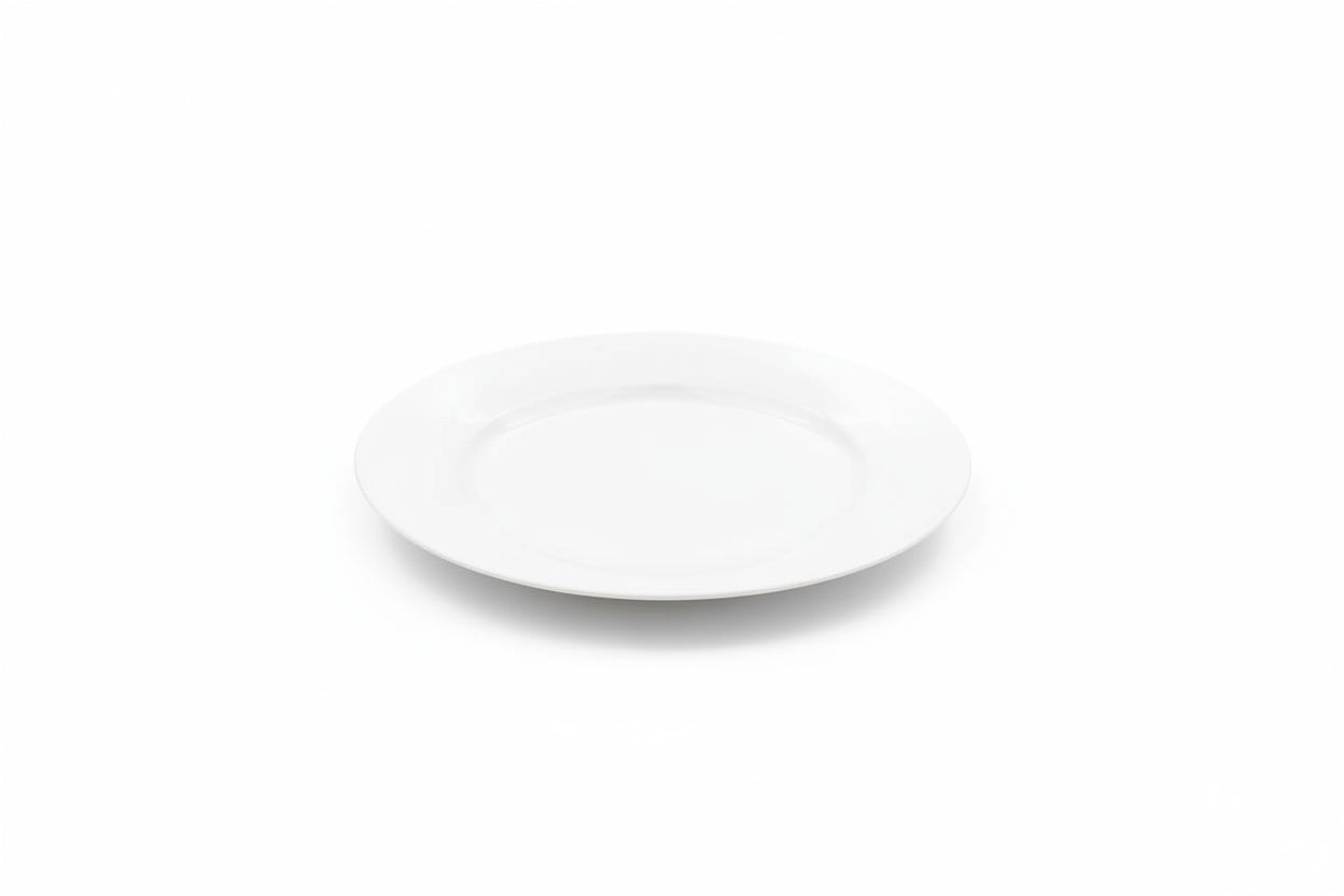 AJ Porcelain 10/12/14/15.25/17.25 Inches Oval Plate - Premium Quality Ceramic Whiteware for Serving Large Meals, Family-Style Dishes & Appetizers