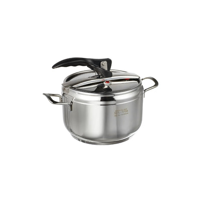 5-Liter Stainless Steel Pressure Cooker – Durable, Easy-to-Clean & Efficient Cookware