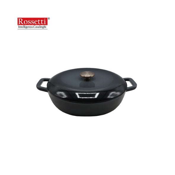 Rossetti Gusto Cast Iron 28/ 30 CM - Round / Shallow / Oval Casserole Cookware