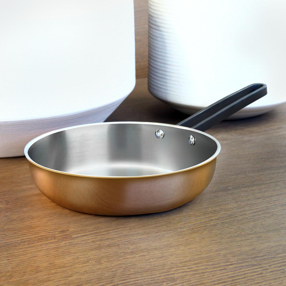 Rossetti - Agostini Rose Gold 20 / 24 cm Frypan