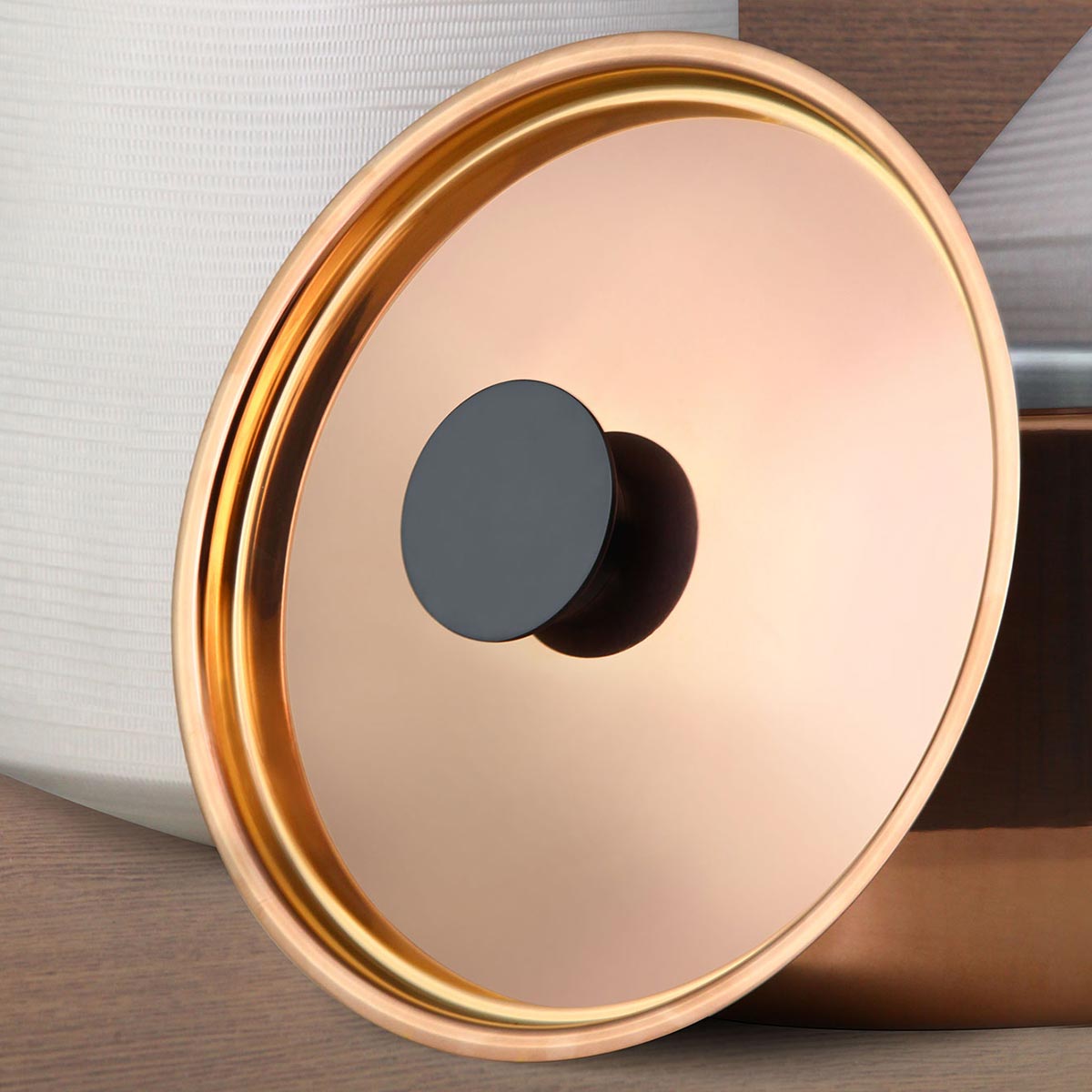 20 / 24 cm Rose Gold stainless steel Lid