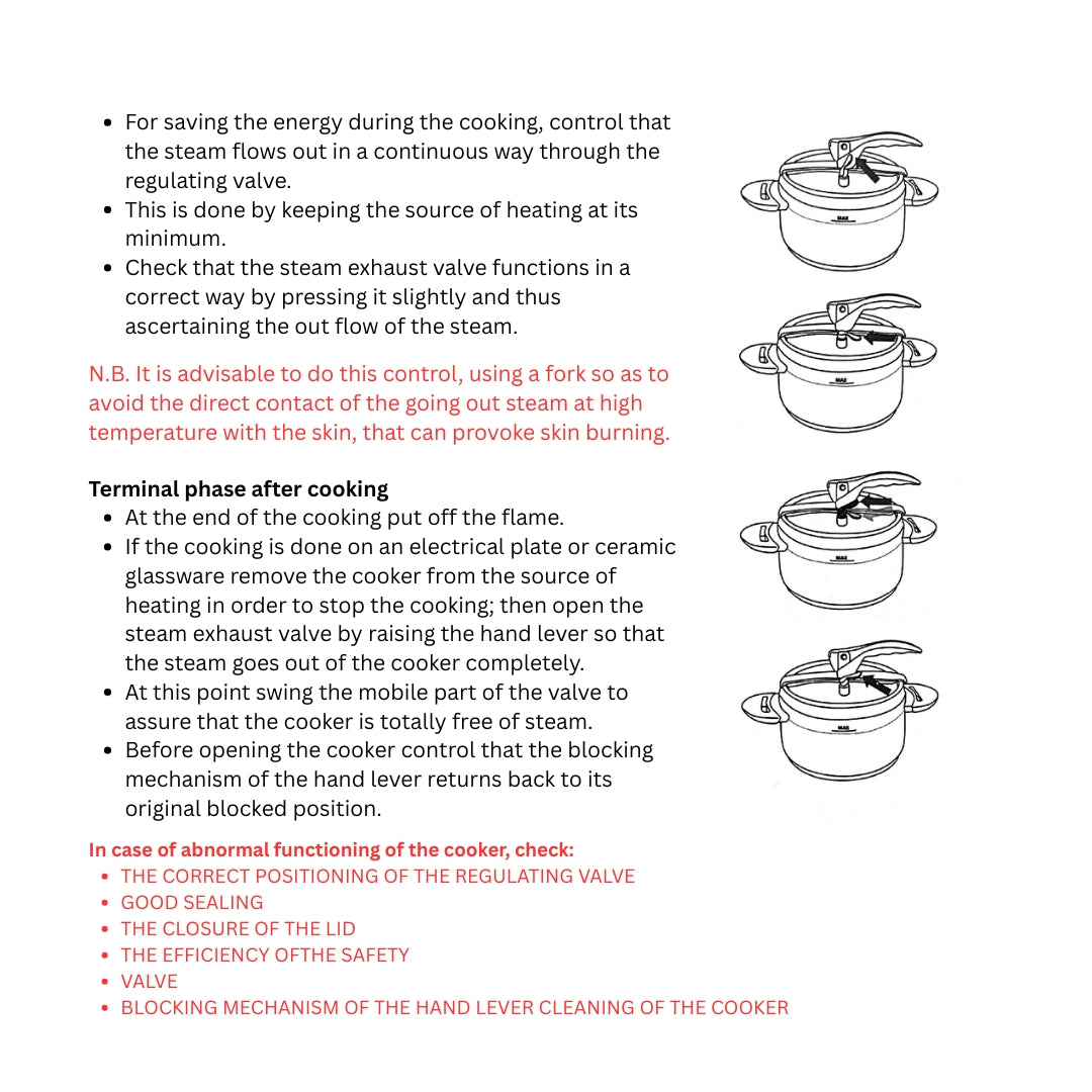 5-Liter Stainless Steel Pressure Cooker – Durable, Easy-to-Clean & Efficient Cookware