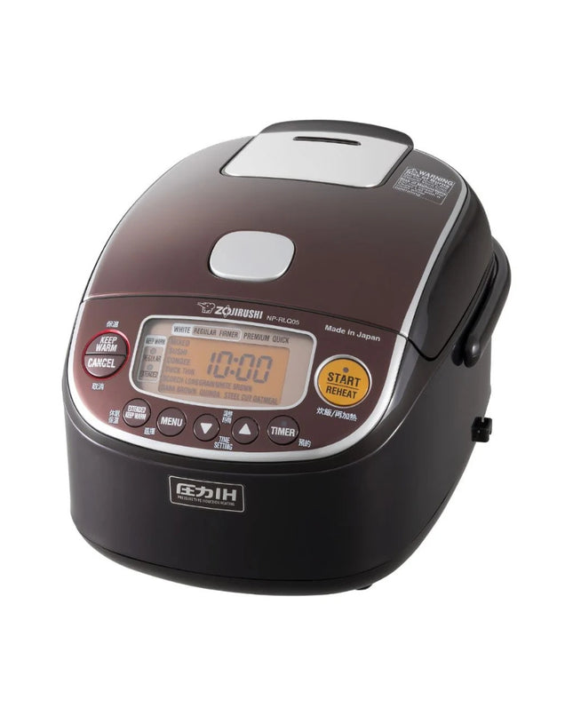 Zojirushi Electronic Rice cooker/ warmer 0.5 Ltr Dark brown, NP-RLQ05-TD