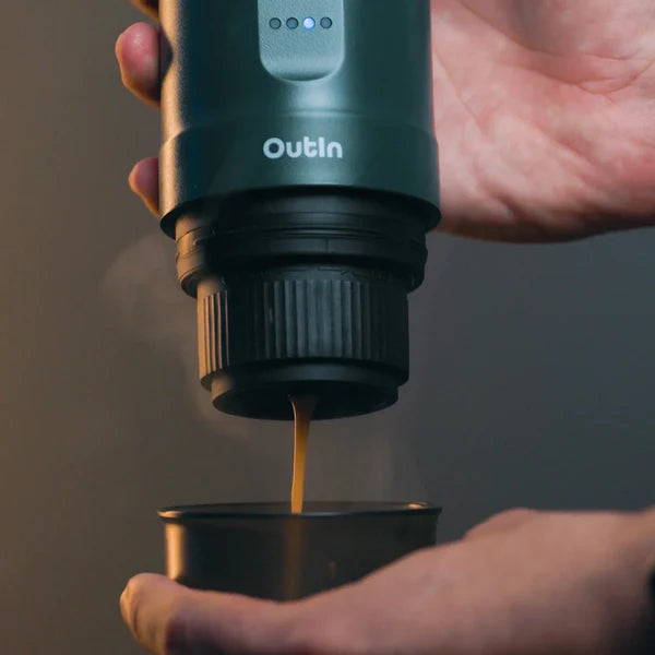Outin Nano Portable Espresso Machine - 20 Bar Self-Heating