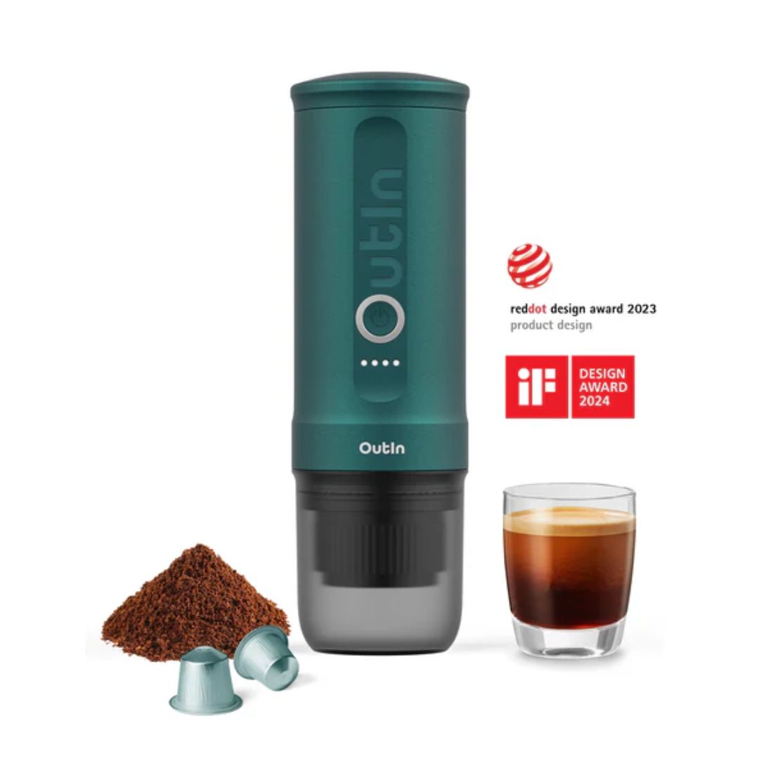 Outin Nano Portable Espresso Machine - 20 Bar Self-Heating