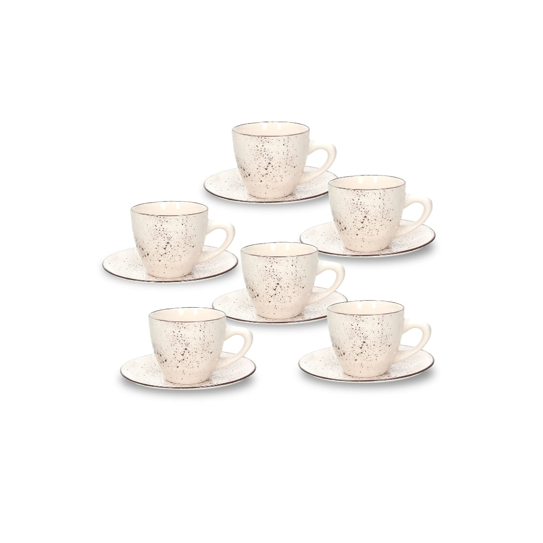 Tognana Set 6 Tea Cup & Saucer - Louise Stay - Cookette