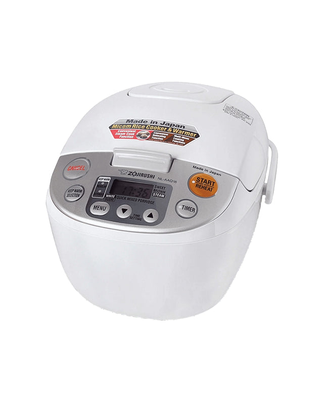 Zojirushi Electronic Rice cooker/ Warmer, NL-AAQ 1.0 L / 1.8 L