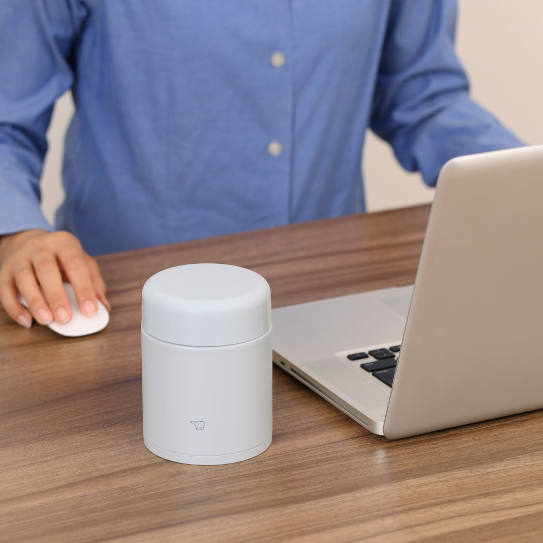 Zojirushi Stainless Steel Vacuum Insulated Food Jar, SW-KA 0.3L/0.4L/0.52L/0.75L - Cookette