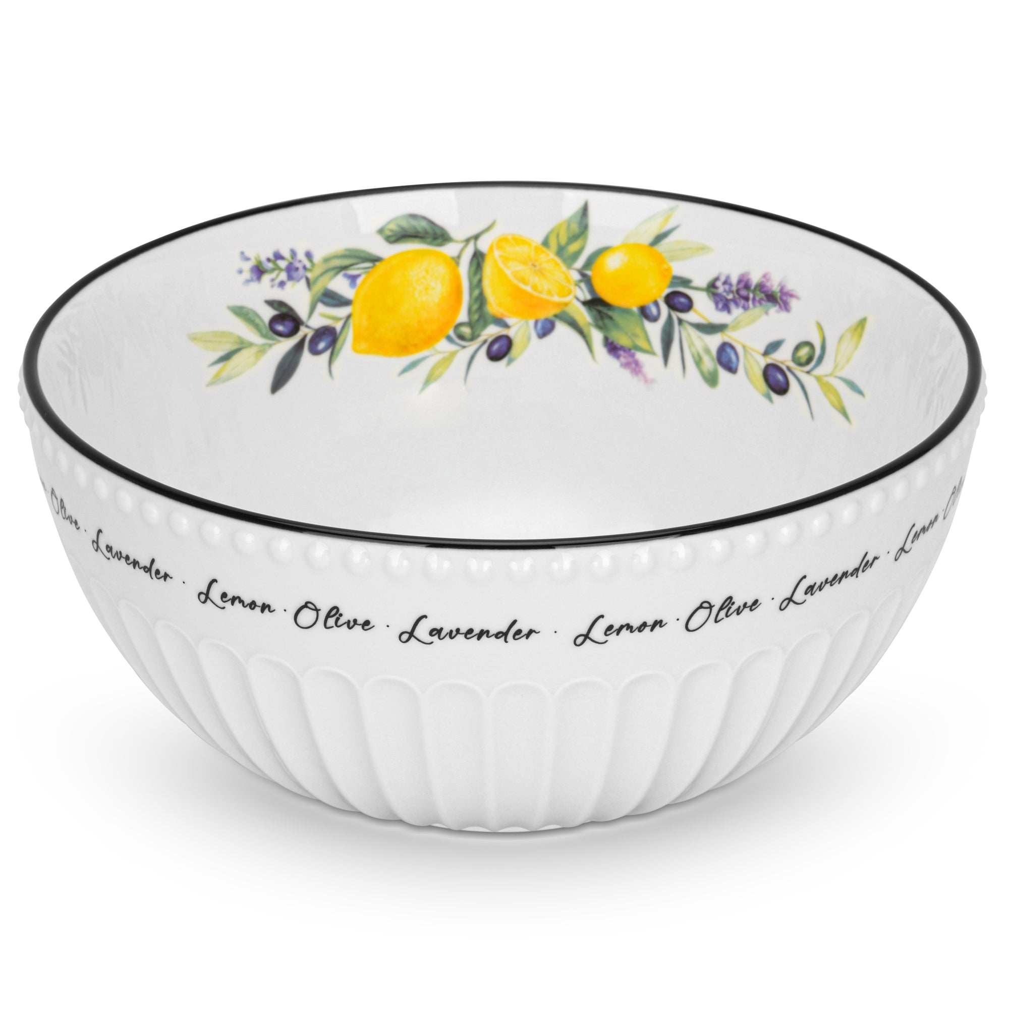 Fissman Salad bowl PROVENCE 20 cm (porcelain)