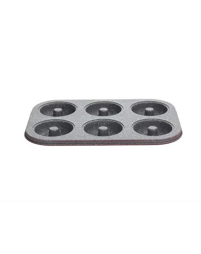 Tognana Non-Stick Sweet Cherry 6 Donut Mould, Carbon Steel