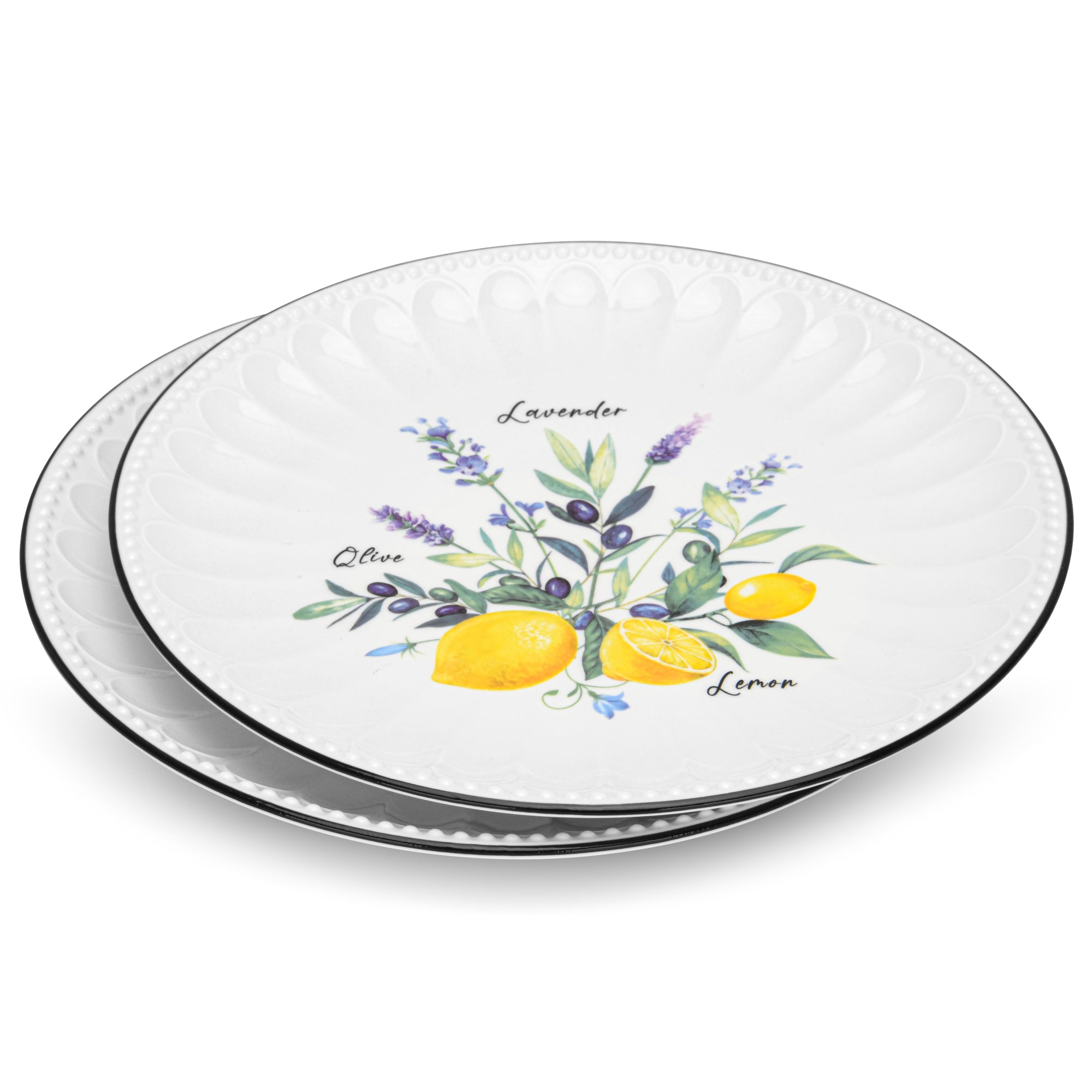Fissman Set of 2 plates PROVENCE 26 cm (porcelain)