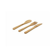 Tognana Natural Love Bamboo Cutlery Set — 3 Pieces - Cookette
