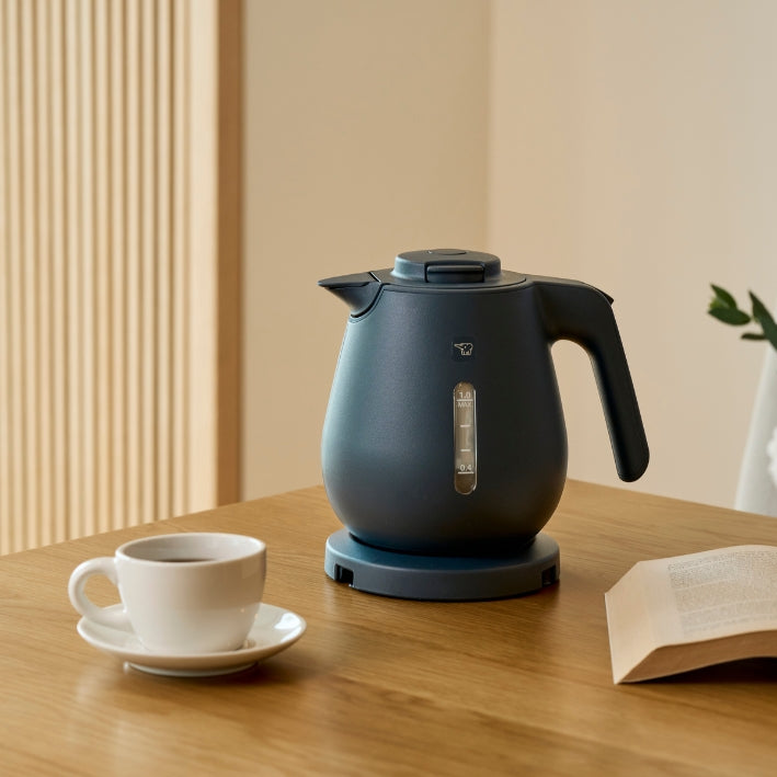 Zojirushi 1.0L Safe-Touch Electric Kettle 1300W – Dark Blue