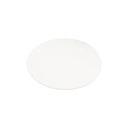 AJ Porcelain 8/9.75/12 Inches Flat Plate – Classic White Ceramic Tableware for Cafes, Restaurants & Home Use | Durable & Easy to Clean