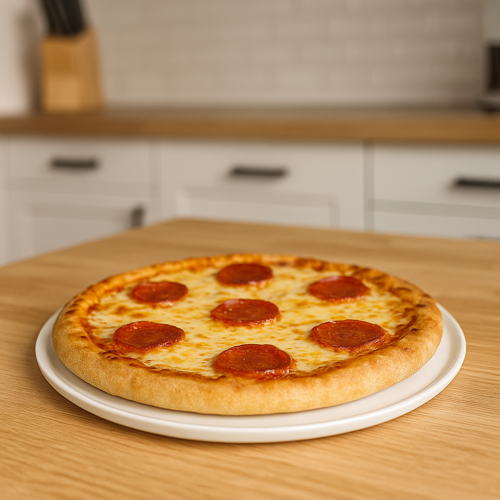 AJ Porcelain 10/12 Inches Ceramic Pizza Plate – Classic White Tableware for Restaurants, Cafes & Home Use