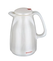 Handy-Pot-0.5-Liter-Rotpunkt-Glass-Insulated-metallic-white