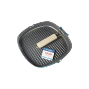 Tognana Vintage Line Square Grill Pan with Foldable Handle 28x28 cm – Multicolor