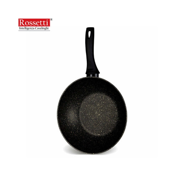 Rossetti.Black And Gold  - 28cm Wok Pan # 1557