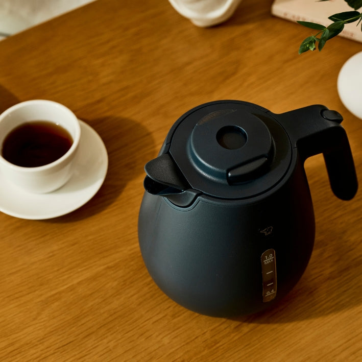 Zojirushi 1.0L Safe-Touch Electric Kettle 1300W – Dark Blue