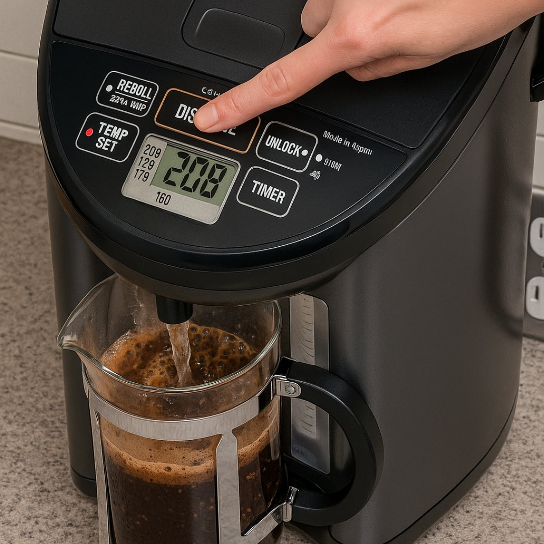 Zojirushi Electric Water Dispenser CD-NAQ50-BM – Hot & Cold, Leak-Proof, Durable, Easy-to-Use Water Boiler