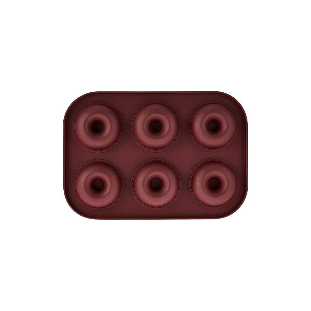 Tognana Non-Stick Sweet Cherry 6 Donut Mould, Carbon Steel