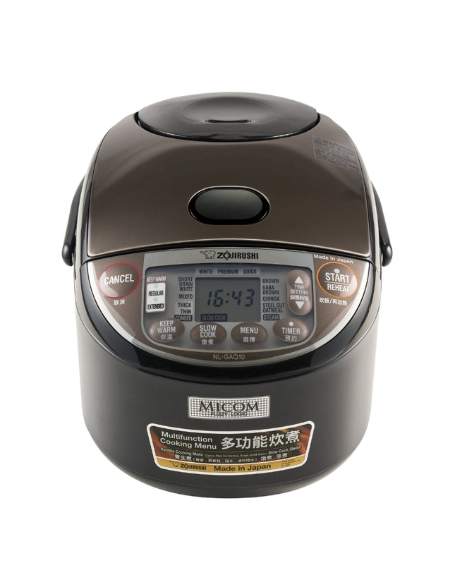 Zojirushi MICOM Fuzzy Logic Electronic Rice Cooker/Warmer, NL-GAQ 1.0L/1.8L