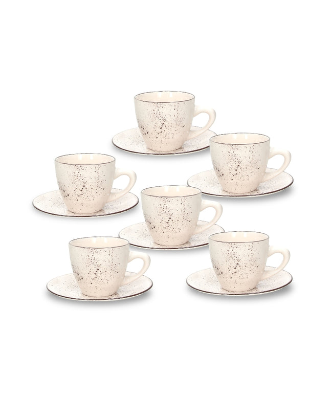 Tognana Set 6 Coffee Cup & Saucer - Louise Stay