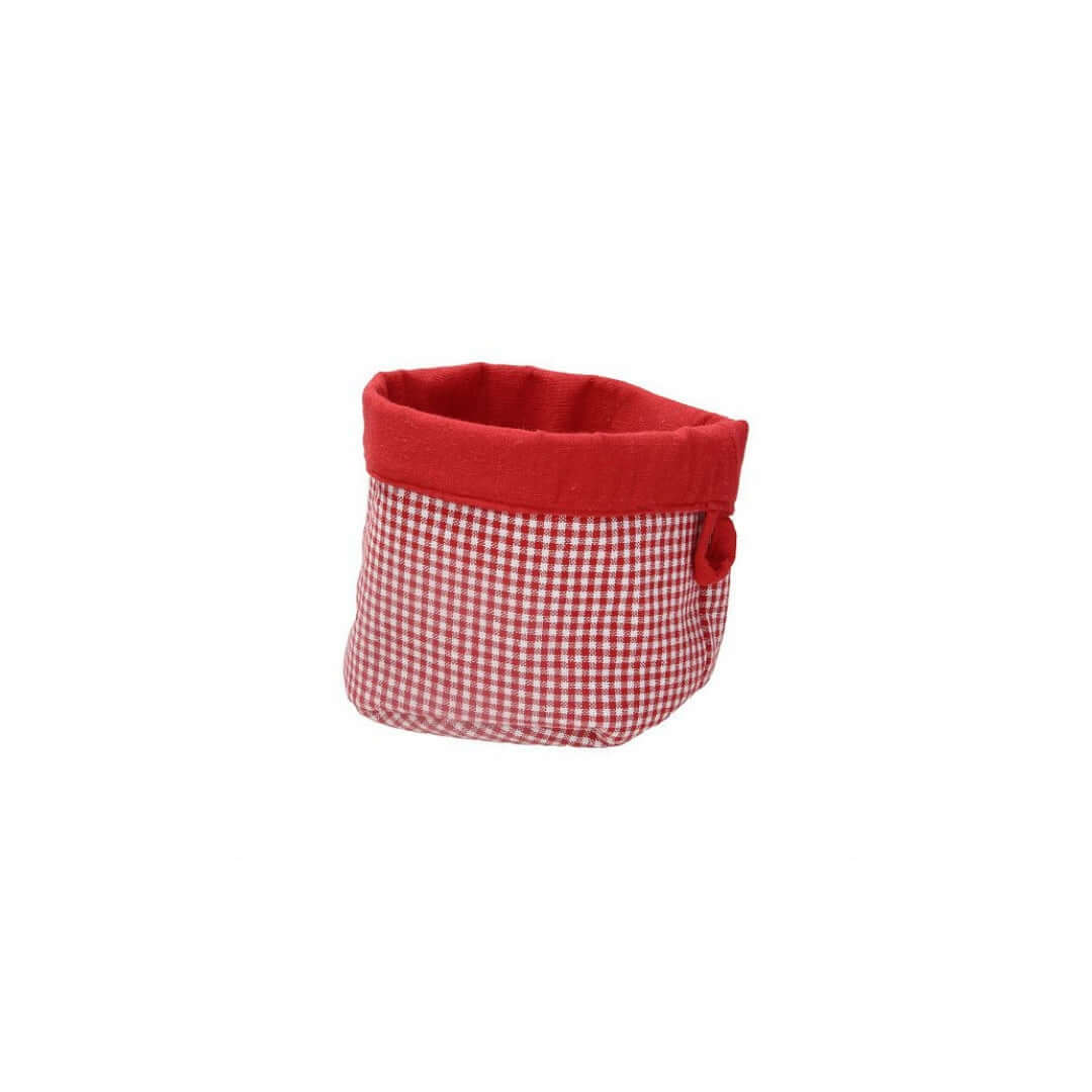 Tognana Osteria Collection Bread Basket – 18 x 16.5 cm, Red - Cookette