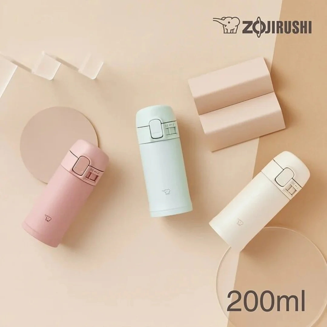 Zojirushi Stainless Steel Vacuum Insulated Kids Bottle, SM-PD 0.20L/0.30L