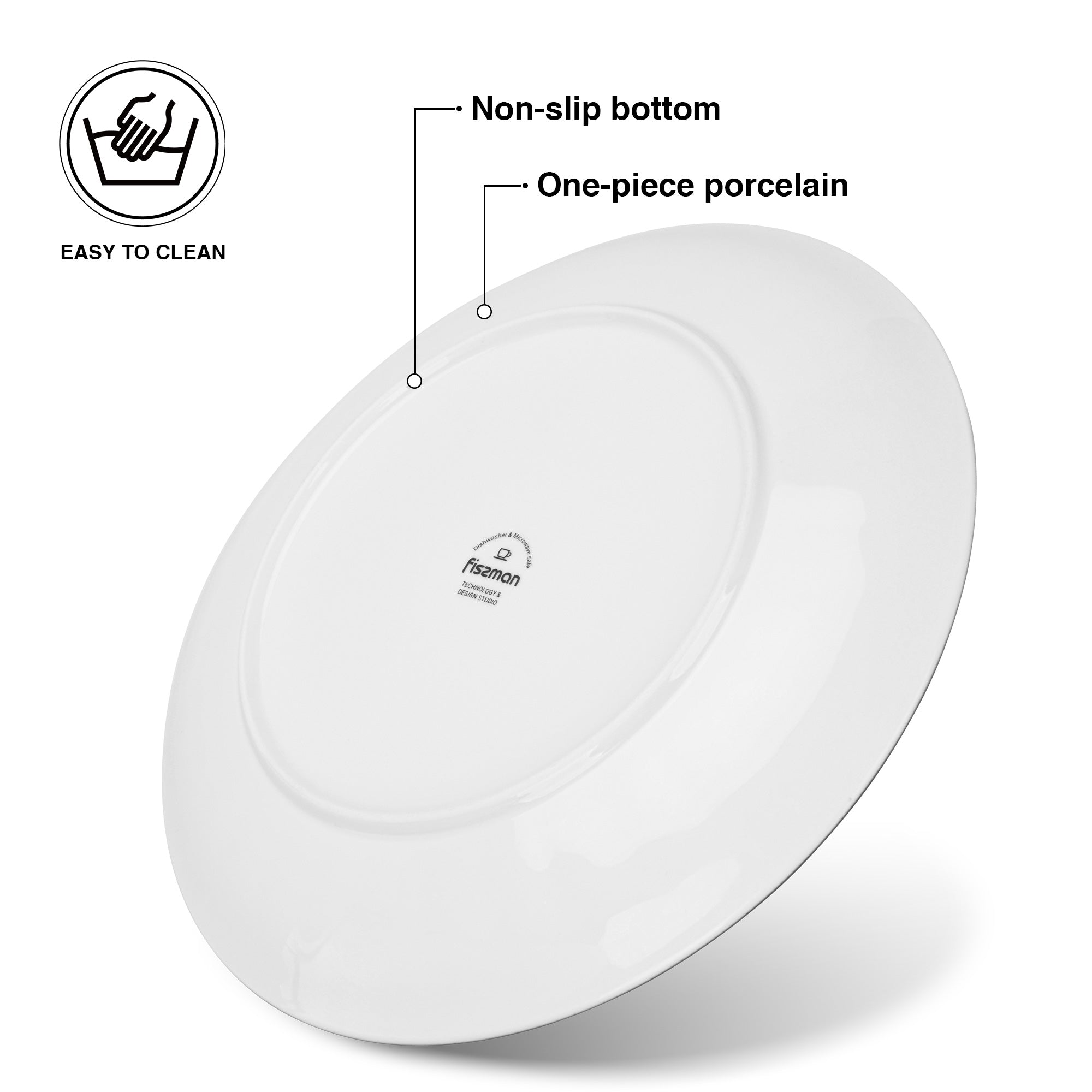 Fissman Set of 2 plates PROVENCE 26 cm (porcelain)