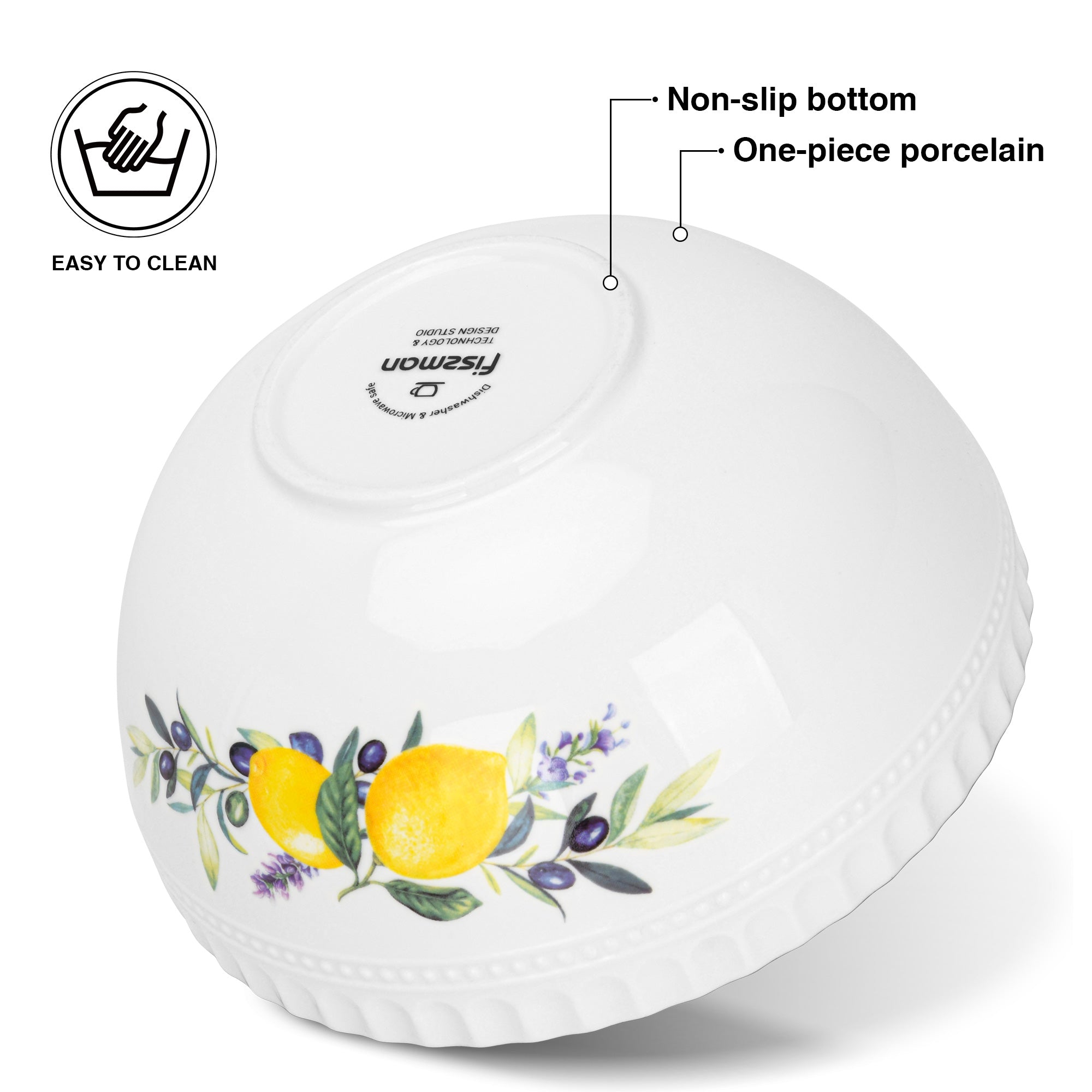 Fissman Set of 2 bowls PROVENCE 16 cm (porcelain)