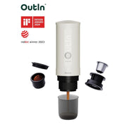Outin Nano Portable Espresso Machine - 20 Bar Self-Heating