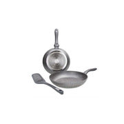 Tognana Frying Pan Set – 2 pcs (24 cm + 28 cm) with Spatula - Cookette