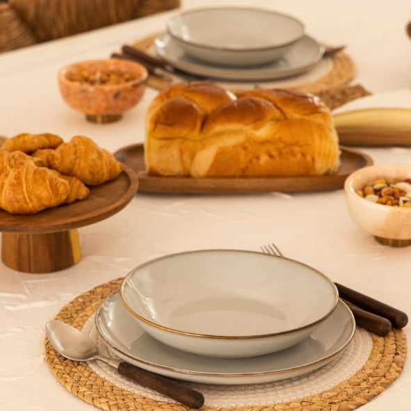 Touche Deco Wooden Cutlery Set-Single Set - 2.1x23