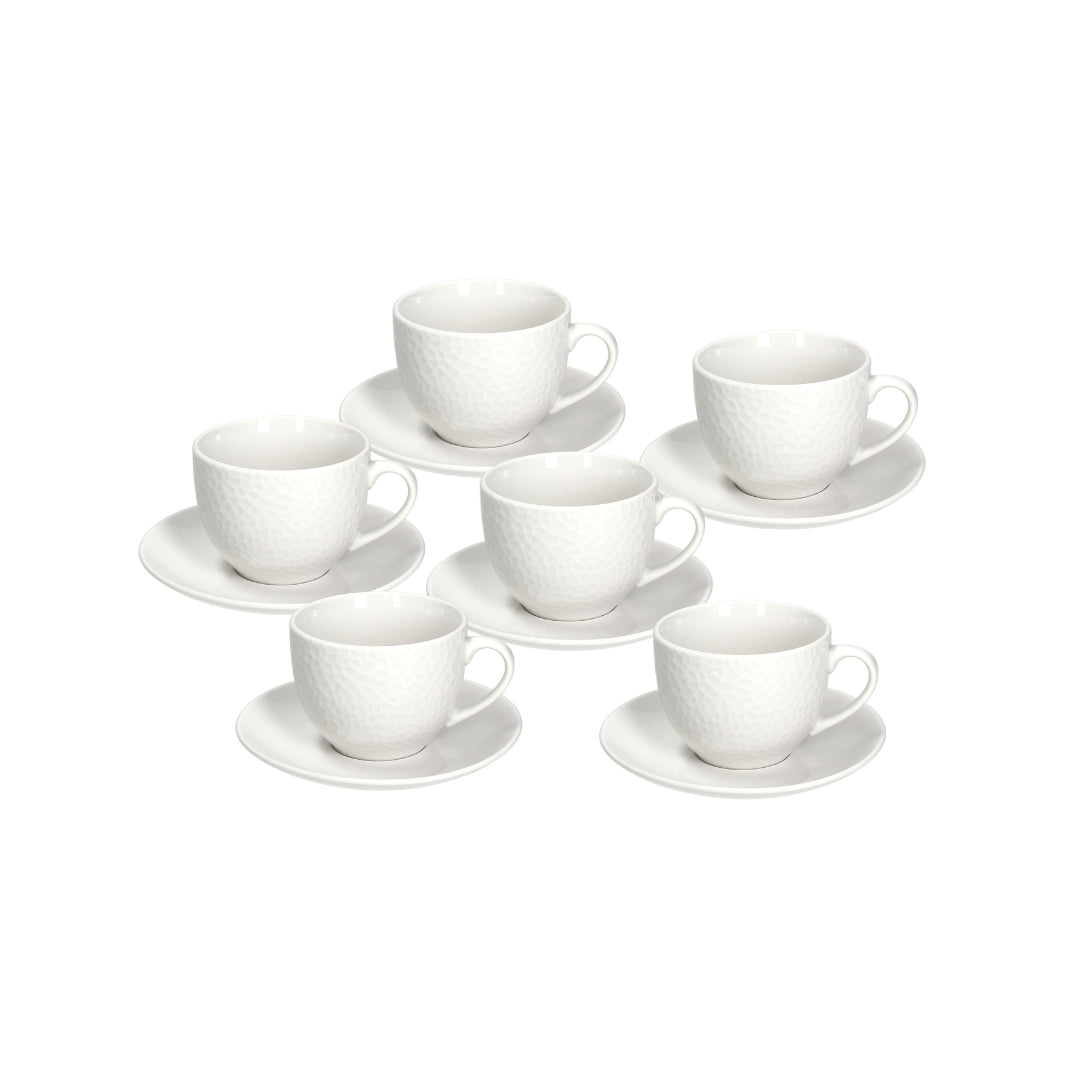 Tognana Set 6 Tea Cup & Saucer - Every Day Golf - Cookette