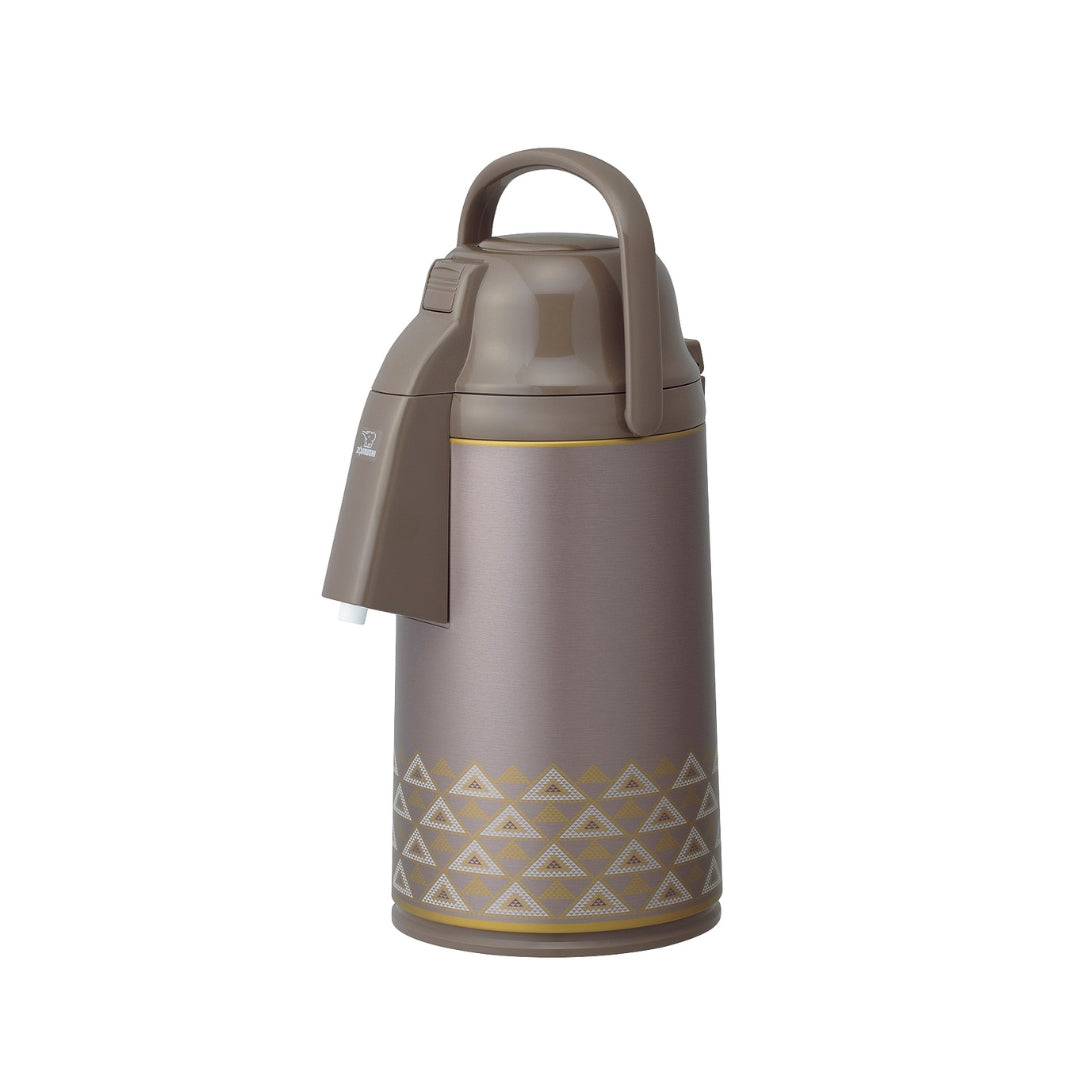 Zojirushi Insulated Glass Lined Beverage Dispenser Air Pot, VRKE - 2.2L/2.5L/3.0L - Cookette