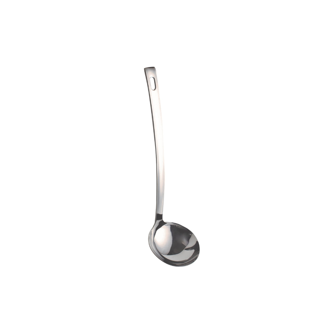 Stainless Steel Ladle 32cm – Rust & Stain-Free, Durable and Sturdy Kitchen Utensil for Restaurants & Home Use