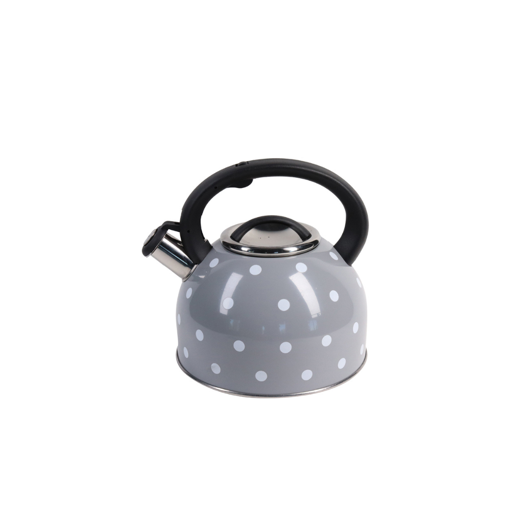 Whistle Kettle Stainless Steel 2.5L - Marby / 3L - Dotthy | Di.mo Casa Collection